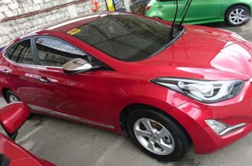 2015 Hyundai Elantra 1.6E Automatic Color Red