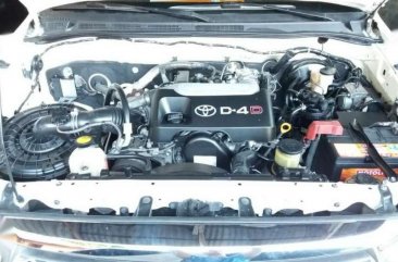 2010 TOYOTA Fortuner 4x2 G diesel mt 