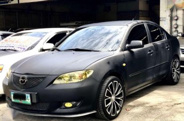 2006 Mazda 3 AT Matte Black set up new mags and tires nego