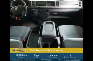 2014 Toyota Hiace GL Grandia MT for sale