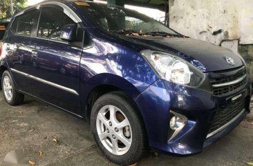 2016 Toyota Wigo 1.0 G Manual Blue Hatchback