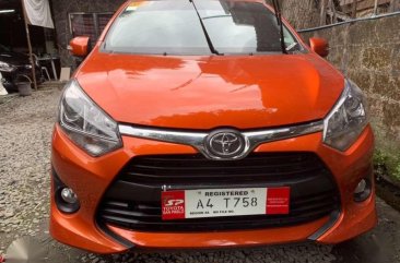 2018 TOYOTA Wigo 10 G Automatic Orange