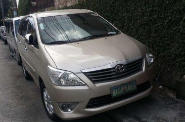 2012 Toyota Innova E for sale