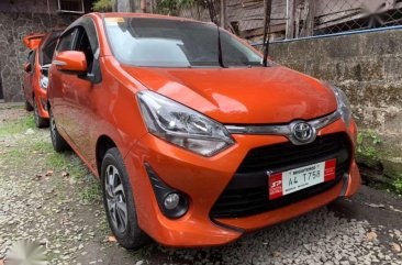 2018 TOYOTA Wigo 10 G Automatic Orange