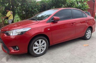 2018 Toyota Vios 1.3 E Dual Vvti Automatic Red Sedan