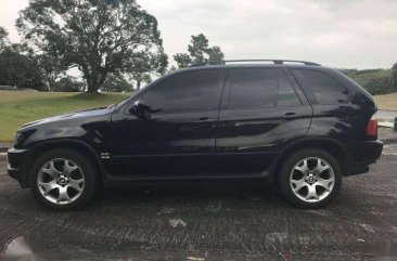 Black BMW X5 2002 Model 4.4i Engine