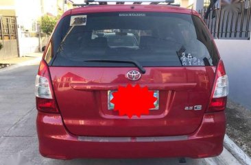 Toyota Innova E Manual transmisision 2013 model