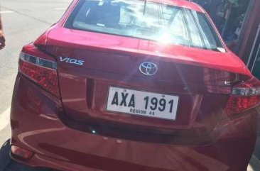 2015 Toyota Vios E MT for sale