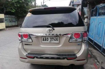 2014 Toyota Fortuner V for sale