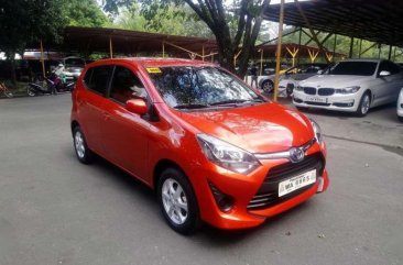 2017 Toyota Wigo 1.0E Manual 8tkm Like New