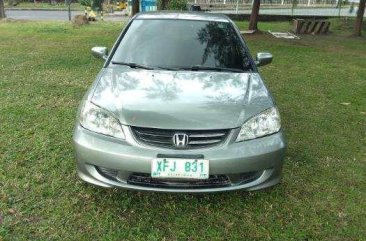 2002 MODEL HONDA CIVIC DIMENSION