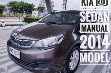 Kia Rio Sedan Manual 2014 (Low Mileage) --- 370K Negotiable
