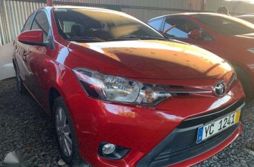 2016 Toyota Vios 1.3E Dual VVTi Automatic Red Mica