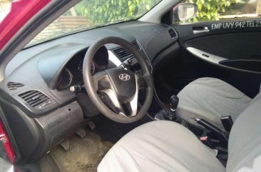 2012 Hyundai Accent gas manual FOR SALE