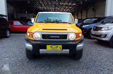 2015 Toyota FJ Cruiser. V6 gasoline engine.