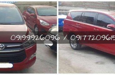 Grab Toyota Innova E 2017 AT LTFRB MASTERLIST