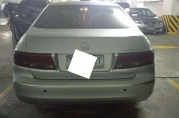 Honda Accord silver 2003 FOR SALE