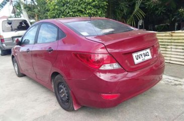 2012 Hyundai Accent gas manual FOR SALE