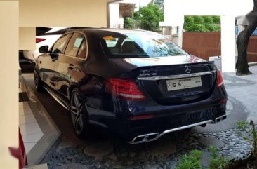 2018 Mercedes Benz AMG E63 S V8 turbo 