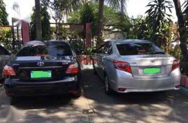 Toyota Vios 13E AT silver and 13G MT black