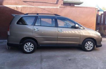 Toyota Innova G 2010 Automatic Diesel Color Brown Pampanga Area