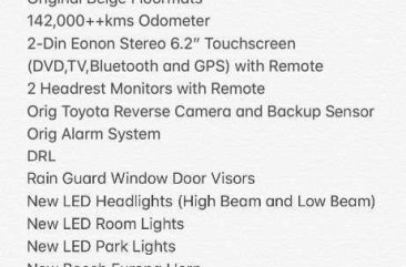 2006 Toyota Fortuner G Automatic GAS