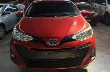 2019 Toyota Vios 1.3E Dual Vvti Automatic Gasoline Red 