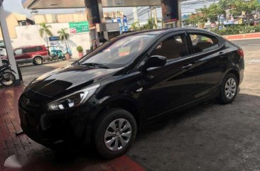 2016 Hyundai Accent manual Gasoline black