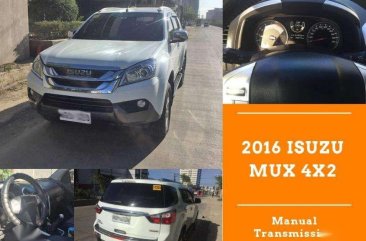 2016 Isuzu MUX 2.5 MT for sale