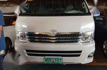 Toyota Super Grandia 2013 Model Pearl White