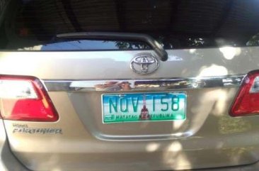 Toyota Fortuner diesel 2010 FOR SALE