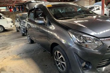 2017 TOYOTA Wigo 10 G new look Automatic Gray