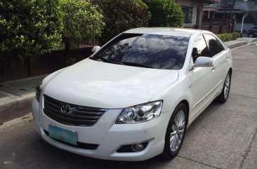 Toyota Camry 2.4V AT Pearl White all leather all power