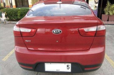 2015 Kia Rio 1.6 EX MT Red for sale