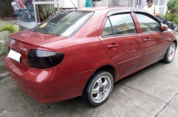 2005 Toyota Vios 1.3 E AT Red for sale