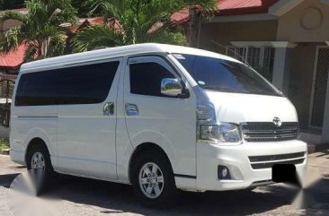 2012 Toyota Hiace SUPER GRANDIA 1ST own cebu plate