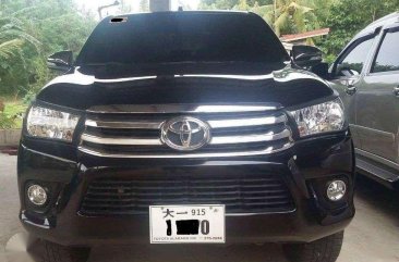 2016 Toyota Hilux 2.4 G MT Black for sale