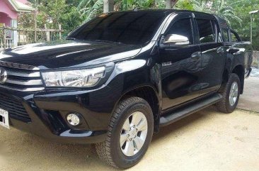 2016 Toyota Hilux 2.4 G MT Black for sale