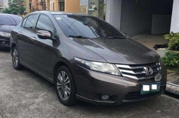 2012 Honda City 1.5 E AT Brown for sale