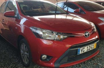 2016 Toyota Vios 1.3E Dual Vvti Automatic Gasoline Red Mica Metallic