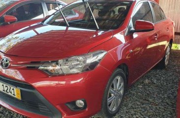 2016 Toyota Vios 1.3E Dual Vvti Automatic Gasoline Red Mica Metallic