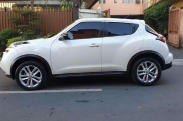 Nissan Juke Pearl White 2016 for sale 