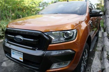 Almost New 2017 Ford Ranger WildTrak 4x4 automatic