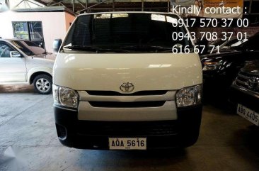 2016 Toyota Hiace Commuter diesel MT for sale 