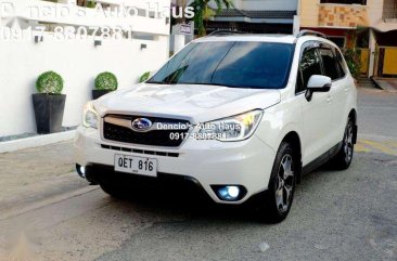 2014 Subaru Forester 2.0 Premium A/T Color Pearl White