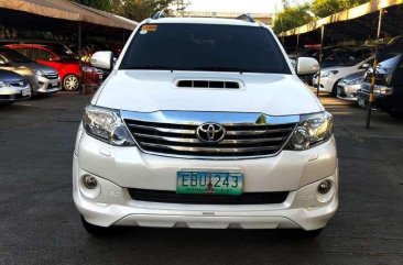 2014 Toyota FORTUNER V Automatic WHITE 