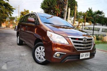 2014 Toyota Innova E Diesel Manual Special color brown