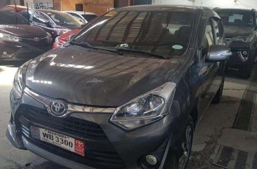 2017 Toyota Wigo G Gray Automatic Gas