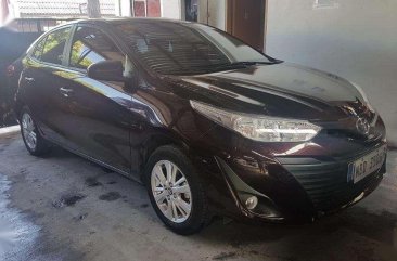 2019 Toyota Vios 1.3E Blackish Red AT Gas