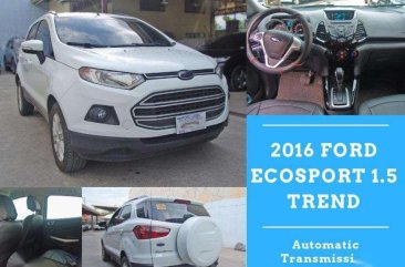 2016 Ford Ecosport Trend 1.5 AT for sale 